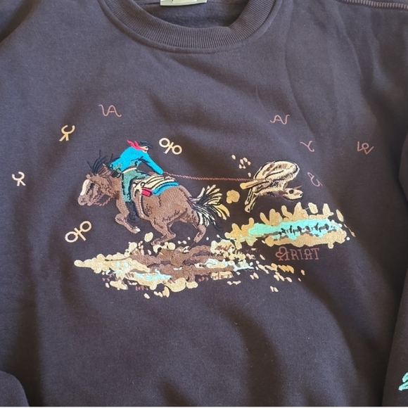 Womens Ariat Crewneck - Picture 2 of 4